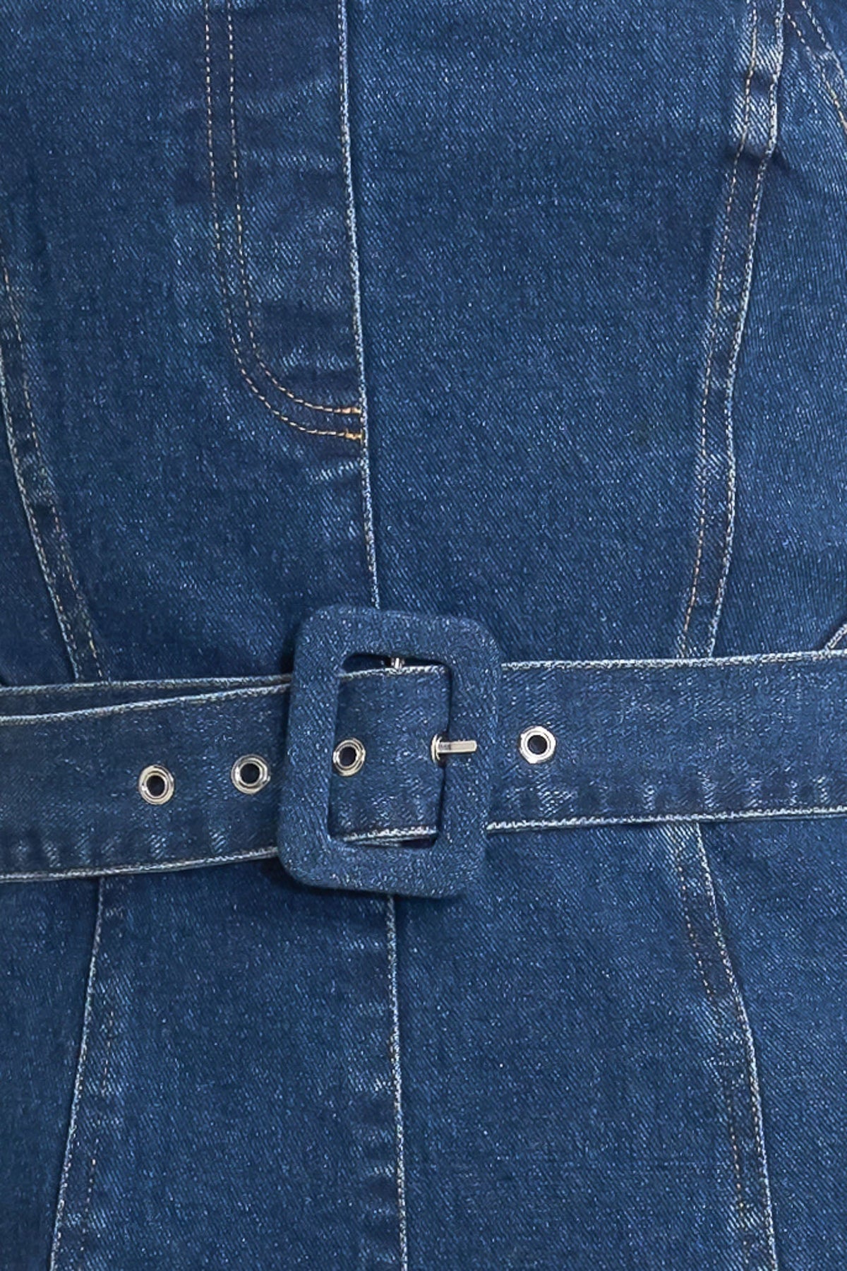 RETRO DIVE DENIM JUMPSUIT