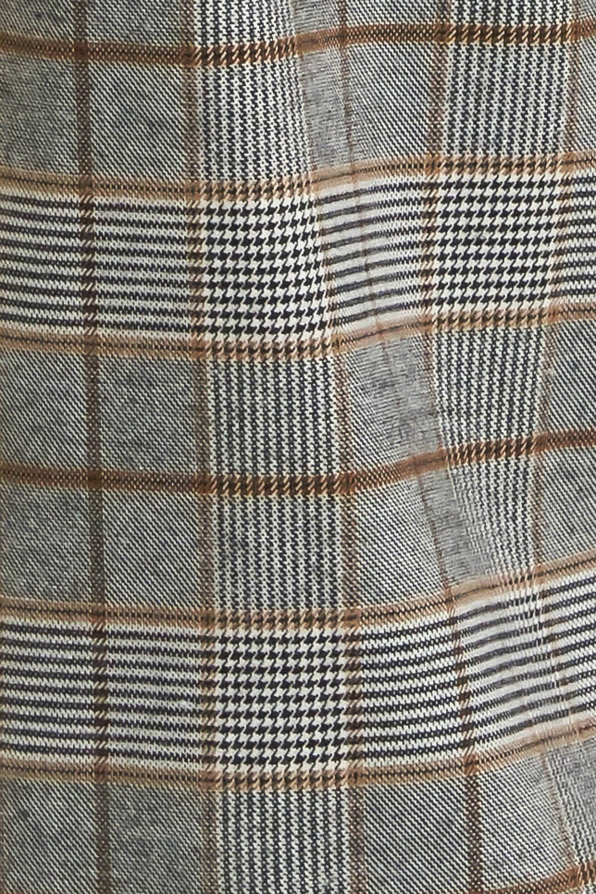 NEW AGE WOVEN PLAID PANTS