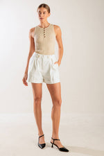 THINKING ABOUT YOU KNIT TANK TOP