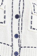 MONO FRAME SWEATER KNIT TOP