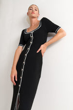 MODERN CLASSIC SWEATER KNIT MIDI DRESS