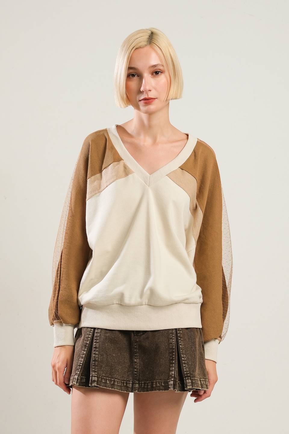 LAST FLING CREA, BLOCKED TOP