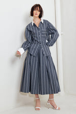 BEHIND THE GRIN WOVEN TOP