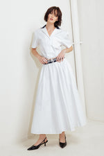 COASTAL COLLAR WOVEN CROP TOP