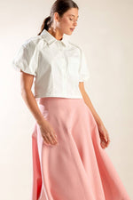 MEET YOU AT THE GARDEN WOVEN TOP