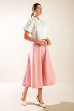 MEET YOU AT THE GARDEN WOVEN TOP