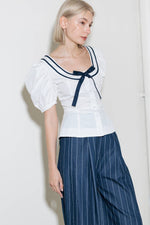 THE SWEETEST TOUCH WOVEN TOP