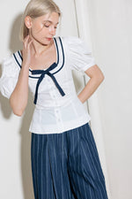 THE SWEETEST TOUCH WOVEN TOP