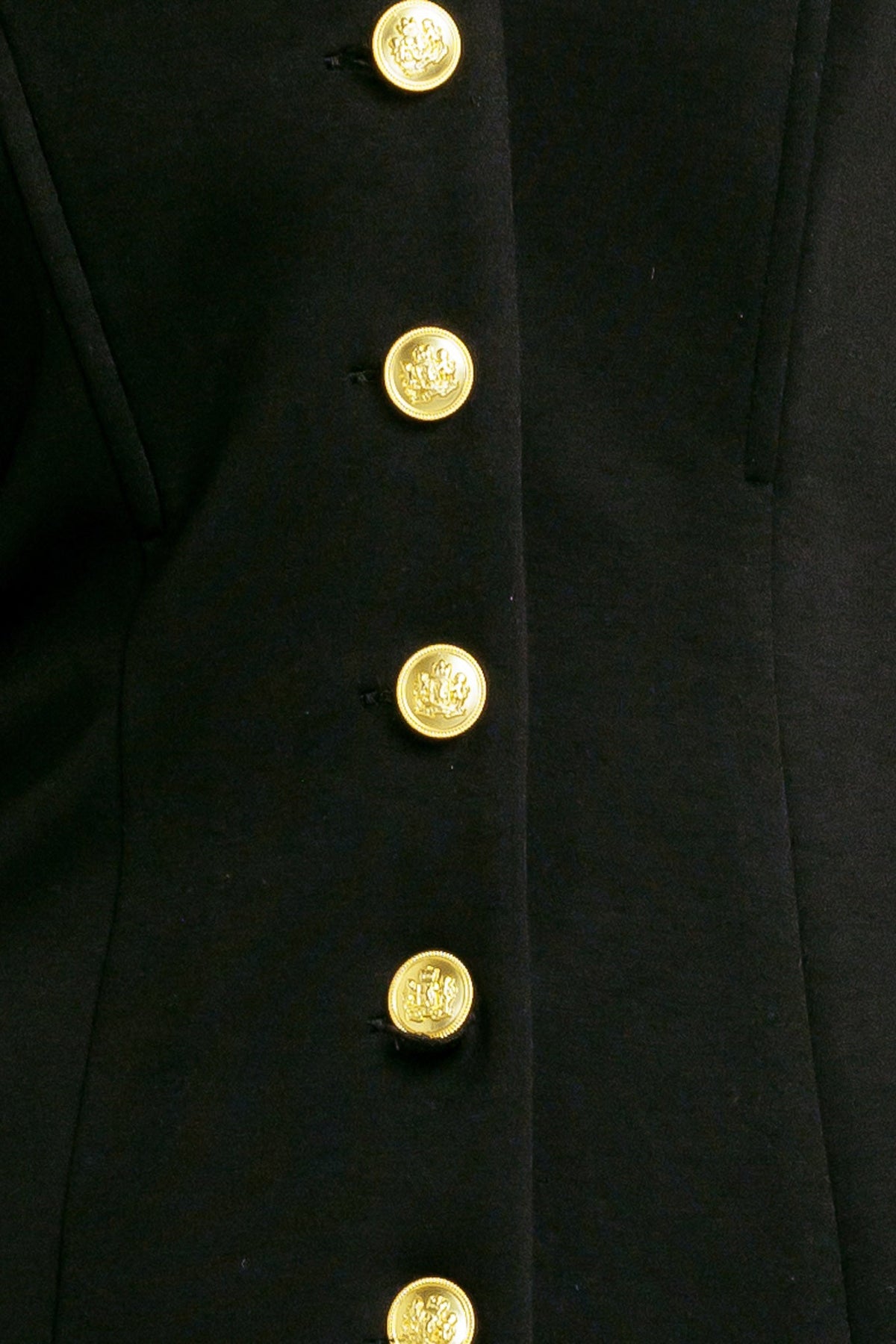 MODERN FLOW BLACK WOVEN TOP