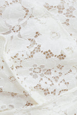 CHANTILLY FLAIR WOVEN LACE TUBE TOP
