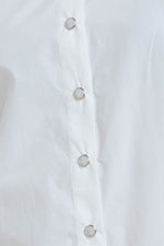 WHITE NOISE SOLID WOVEN TOP