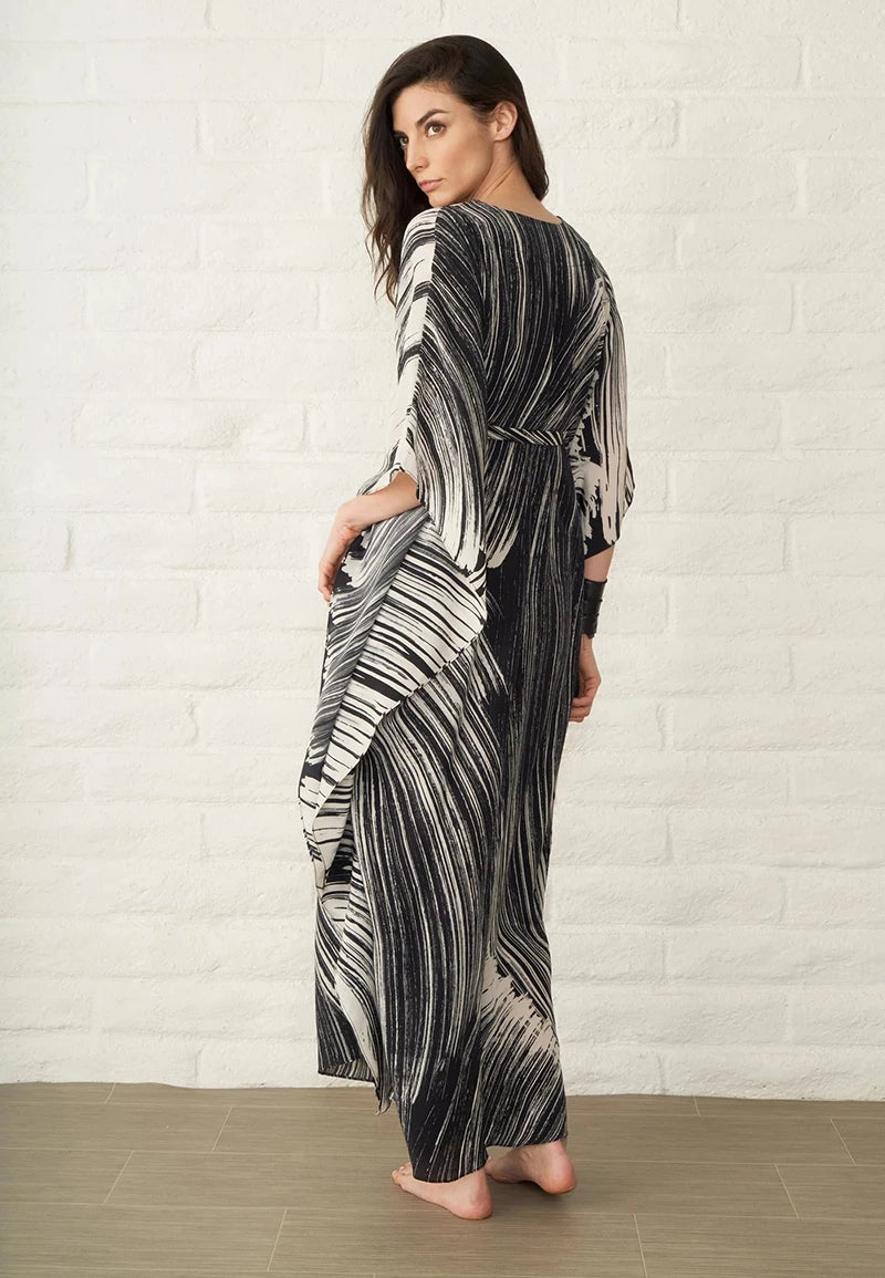 2026 Indie Folk Embroidered Short Sleeve Summer Dress Cotton Tunic Beach Kaftan Women Beachwear Swimsuit Cover Up Robe de plage