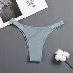 Sexy Low Rise Cotton Panties for Women Female Briefs Pantys LadiesLetter Belt Underwear Girls M-XL Intimates Lingerie FINETOO
