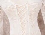 New Arrivals Sexy Beach Cover up Crochet Women Swimwear Rash Guard Beach Kaftan Wrap Dress Robe de Plage Saida de Praia #Q194