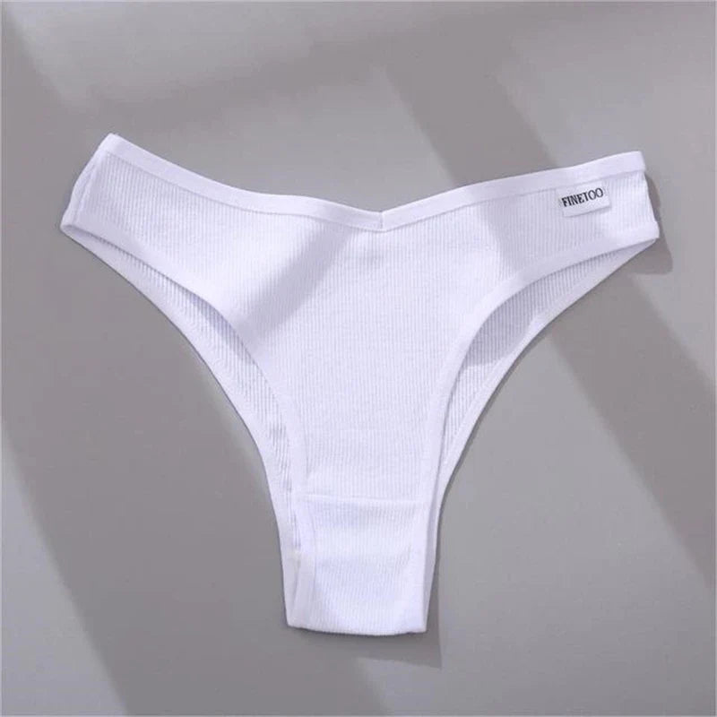 Sexy V Waist Cotton Panties for Women Female Brazil Underpants Ladies Low Rise Briefs Underwear Breathable Girls New Lingerie