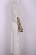 Crochet White Knitted Beach Cover Up Dress Tunic Long Pareos Bikinis Cover Ups Swim Cover Up Robe Plage Beachwear