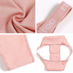 Sexy Low Rise Cotton Panties for Women Female Briefs Pantys LadiesLetter Belt Underwear Girls M-XL Intimates Lingerie FINETOO