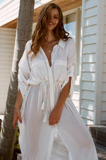 Crochet White Knitted Beach Cover Up Dress Tunic Long Pareos Bikinis Cover Ups Swim Cover Up Robe Plage Beachwear