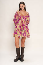 KEEPER OF MY HEART WOVEN MINI DRESS