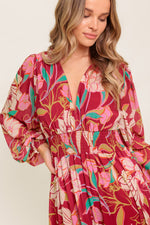 AMAZING PRESENCE WOVEN MAXI DRESS