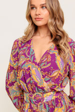 GOING WITH ELEGANCE WOVEN MIDI DRESS