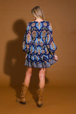 SO DELIGHTED WOVEN MINI DRESS