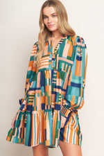 EFFORTLESS SELECTION WOVEN MINI DRESS