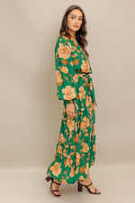 SONGS ABOUT YOU WOVEN MIDI DRESS