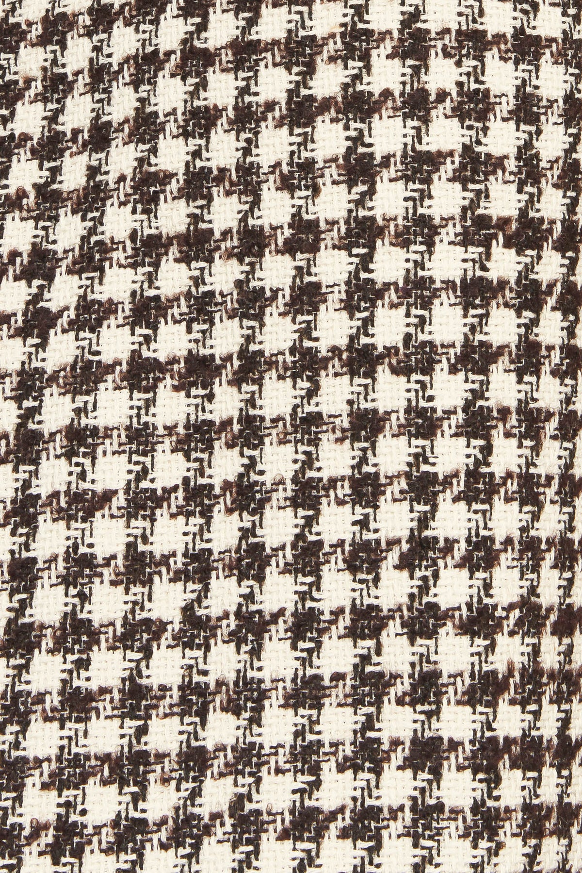 ELEGANT CHECK TWEED MINI DRESS