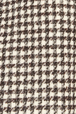 ELEGANT CHECK TWEED MINI DRESS