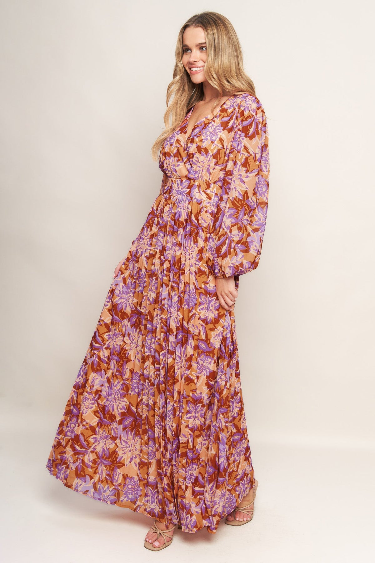 HEIGHT OF LOVE WOVEN MAXI DRESS