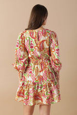 DREAM WEAVER WOVEN MINI DRESS