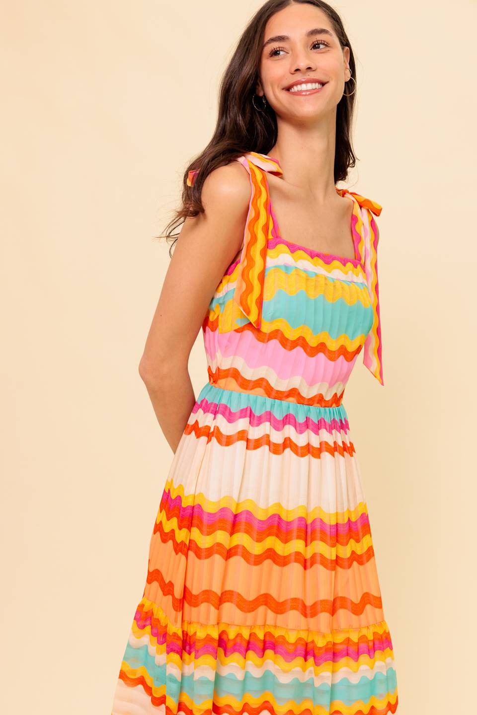IN THE SPOTLIGHT WOVEN MAXI DRESS