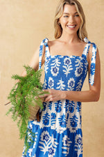 GLAMOUR IN MOTION WOVEN MAXI DRESS