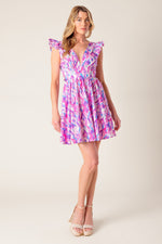 BETTER WITHOUT YOU WOVEN MINI DRESS