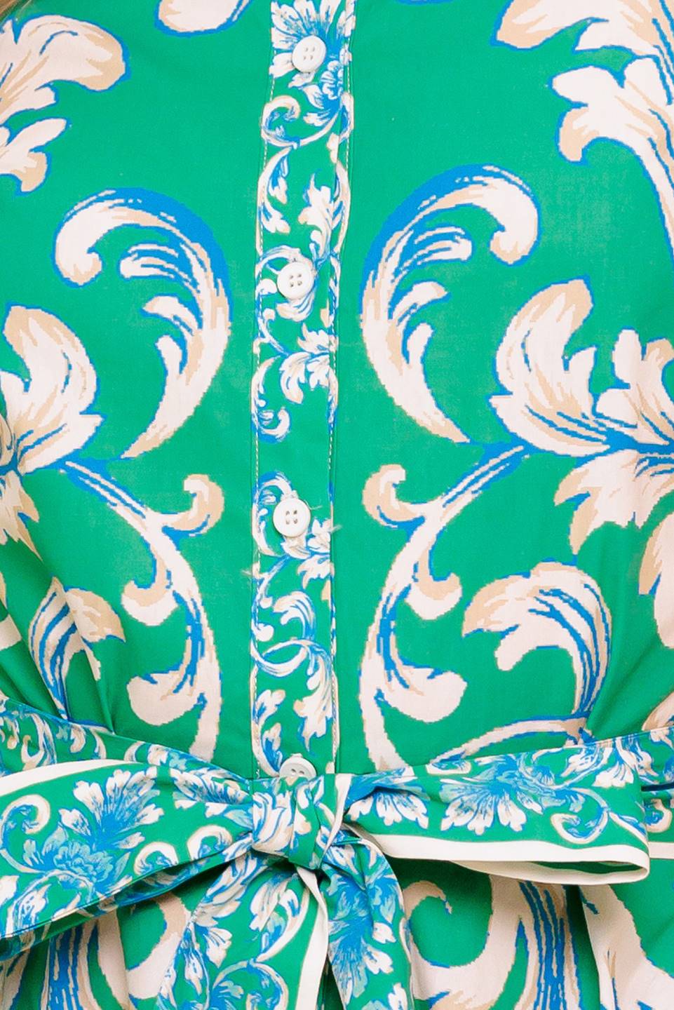 SUMMER BOUQUET WOVEN MIDI DRESS