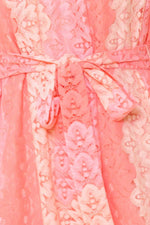 TAILOR MADE FOR YOU WOVEN LACE MIDI DRESS