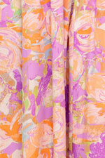 BREEZE SONG PINK WOVEN MIDI DRESS