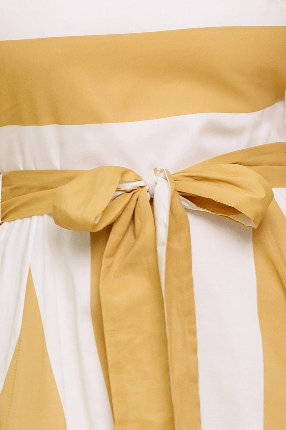 SOFT HORIZON TAUPE WOVEN MIDI DRESS