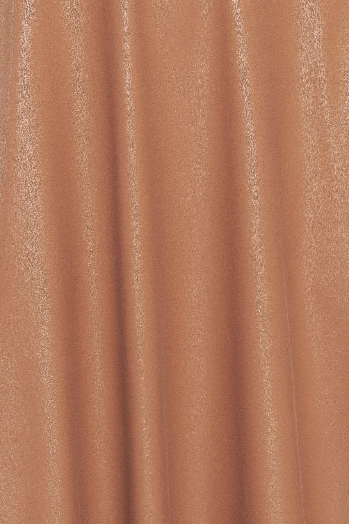 BARE SOPHISTIQUE FAUX LEATHER MIDI DRESS