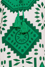 EMERALD TERRA TUNIC WOVEN MINI DRESS