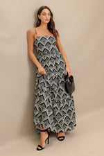 HAZELWOOD GARDEN WOVEN MAXI DRESS