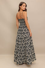 HAZELWOOD GARDEN WOVEN MAXI DRESS