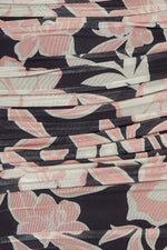 MUTED ROMANCE POWER MESH MIDI DRESS