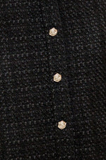 TWEED NOUVELLE WOVEN MIDI DRESS