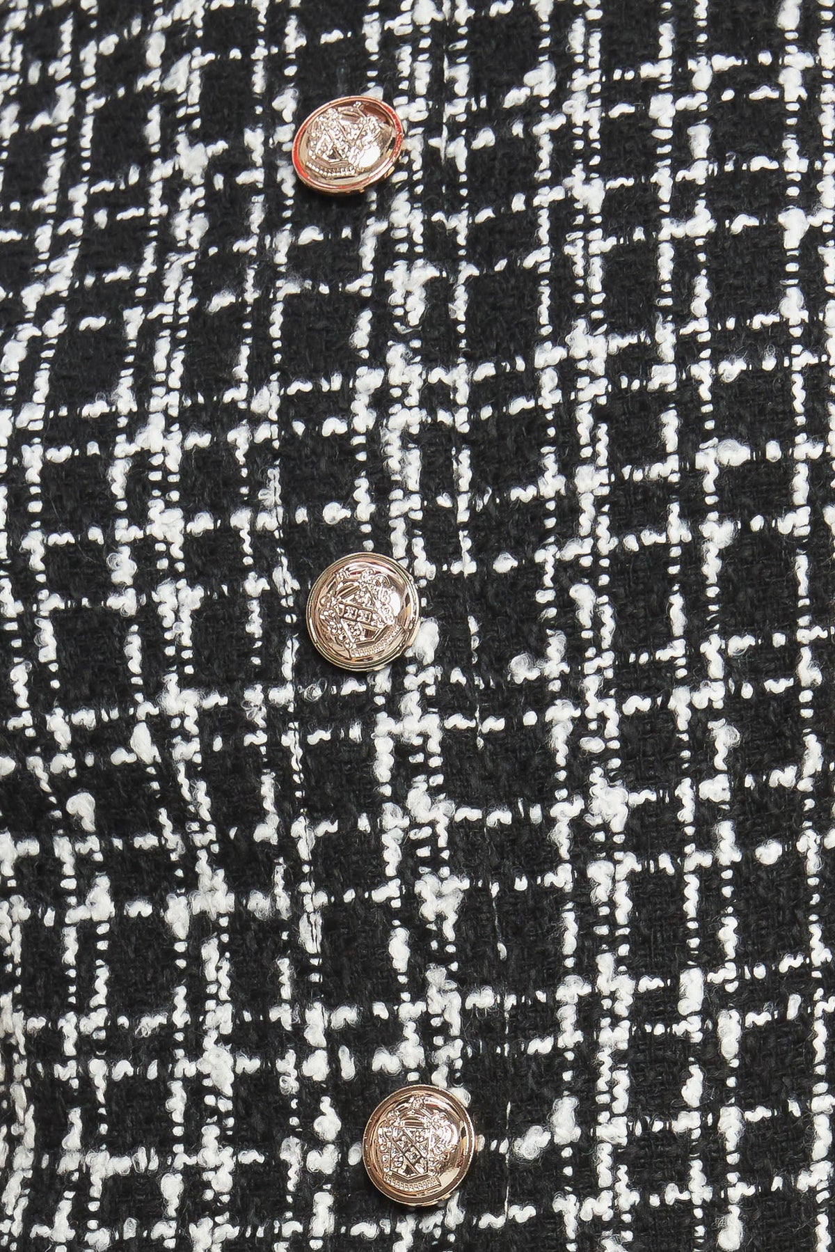 MODERN ICON TWEED WOVEN MINI DRESS