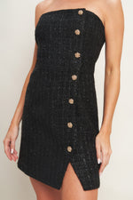 CITYLIGHT SPARK TWEED MINI DRESS