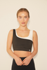 I Am Evolving Colorblock Quick Dry Butter Black Bra test