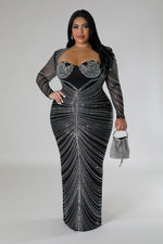 Center Of Envy Plus Size Dress