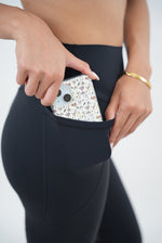 I Am Glowing Black Quick Dry Butter Soft Legging